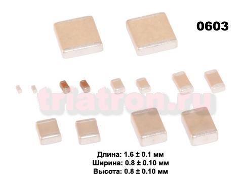 0,015мкф Y5V 50в +80-20% (0603) Чип керам,конденсатор FENGHUA (CAP 0603) (CERCAP 0.015/50V 0603 Y5V)