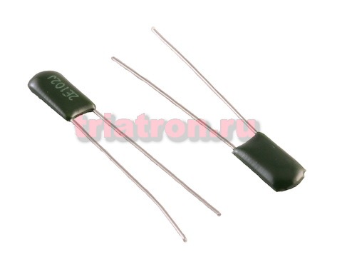 0,0033мкф 100в 10% (6,5х11х4) Р=3,5 CL11 полист.плен.конд (К73-9) WEIDY W112A332K03 ((6,5х11х4) Р=3,5)