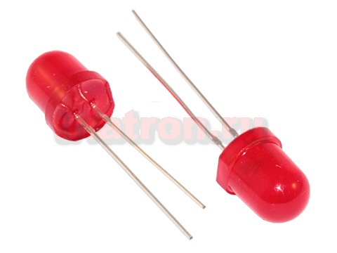 8AR4SD (8003LRD) 8мм красн 120мкд 60° матов.повыш.ярк.светодиод CPM