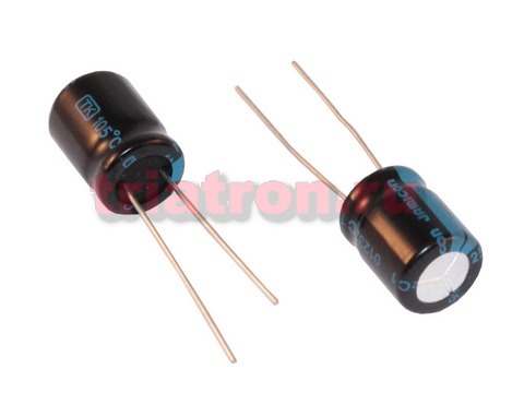 1000мкф 25в 105° TK (10Х20) конденсатор JAMICON JTK108M025S1AMH20L (TKR102M1EG20R) (10X20) (ECAP 1000/25V)