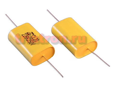 14мкф 250в 10% (45,5х16х25) CL20 плен. конденсатор (К73-11) CL20A146K2EA (CL20 14uF 250V)
