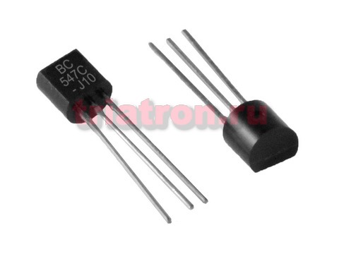 BC547C TO-92 транзистор биполярный ZH
