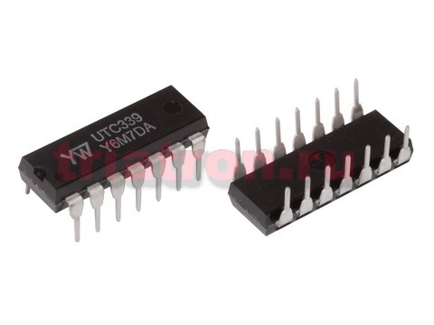 UTC339A (LM339N), Аналоговый компаратор ИС