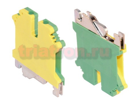 PC2.5 PE 01P 1Y 00A(H) клемма на дин- рейку
