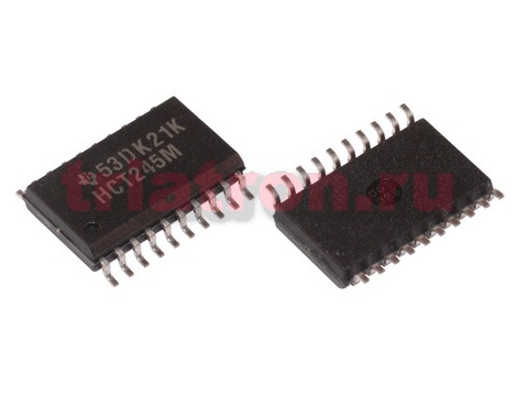 74HCT245DW, SO-20, микросхема, TI