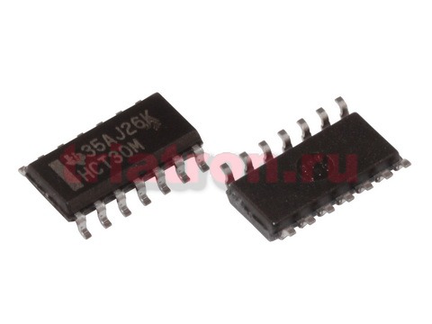 CD74HCT30M, SOIC-14, микросхема, TI