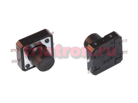 DS1042 12x12x 9.5мм SMD SWT тактовая кнопка CONNFLY