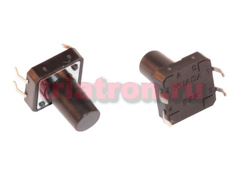 DS1041 12x12x13мм DIP SWT тактовая кнопка CONNFLY