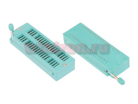 DS1043-40 шаг 2.54мм ZIF разъем панель универсальная 40 вывода CONNFLY (ZIF ICSS-40, KLS1-108-40-D=15.24) DS1043-40 шаг 2.54мм ZIF разъем панель универсальная 40 вывода CONNFLY (ZIF ICSS-40, KLS1-108-40-D=15.24)