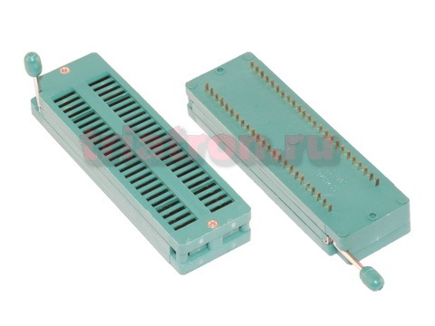 DS1043-48 шаг 2.54мм ZIF разъем панель универсальная 48 вывода CONNFLY (ZIF ICSS-48, KLS1-108-48-D=15.24) DS1043-48 шаг 2.54мм ZIF разъем панель универсальная 48 вывода CONNFLY (ZIF ICSS-48, KLS1-108-48-D=15.24)