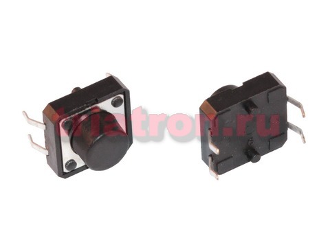 DS1041 12x12x 7.3мм DIP SWT тактовая кнопка CONNFLY