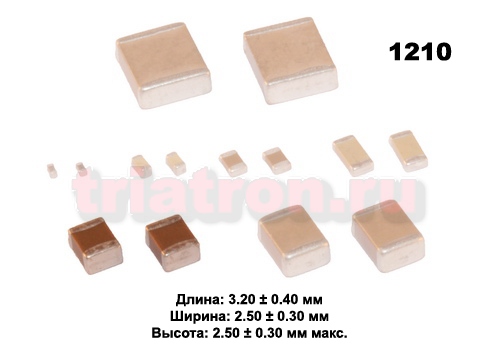 0,01мкф X7R 500в 10% (1210) Чип керам,конденсатор SAMSUNG CL32B103KGFNNNE (CAP 1210) (CERCAP 0.01/500V 1210 X7R)