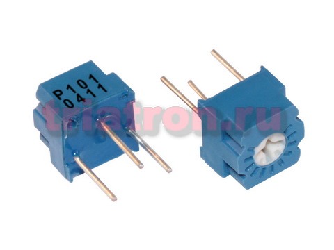 3323P 100ом 10% подстроечный резистор TRIMMER 3323P101