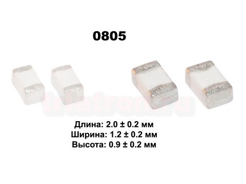 0805 0.0018мкГн ±0,0003uH Чип кер. индуктивность VHF201209H1N8ST (0805 SMD) (KL732ATTE1N8C)