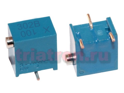 10ом 10% SMD 3269X подстроечный резистор TRIMMER 3269X100