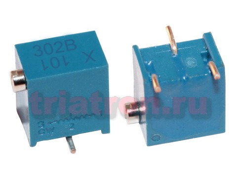 100ом 10% SMD 3269X подстроечный резистор TRIMMER 3269X101