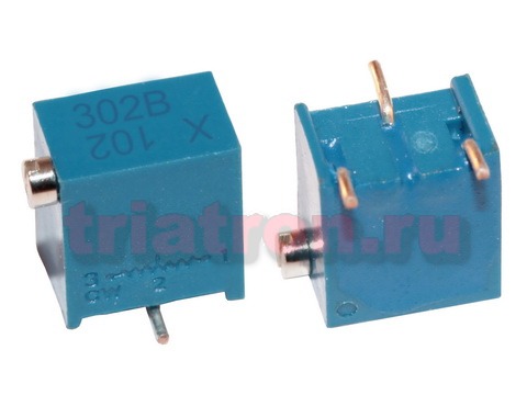 1ком 10% SMD 3269X подстроечный резистор TRIMMER 3269X102