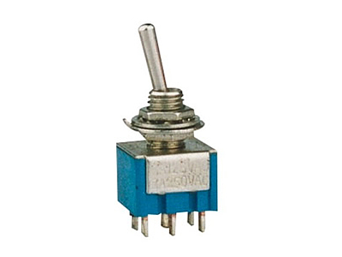 MTS-203 ON-OFF-ON (6pin) 6A 125VAC тумблер переключатель Daier