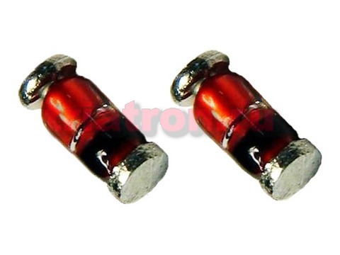 BZV55C 6V8 (6,8V 1/2W) SMD MINI MELF (SOD80) (Лента) стабилитрон HotTech