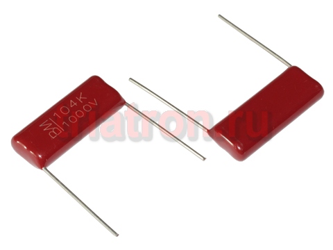 0,1мкф 1000в 10% (34х15.5х8.5) P=31 CBB-81 плен. конденсатор 1BBH410D1000-10 ((34х15.5х8.5) P=31) (CBB81 0.1uF 1000V)
