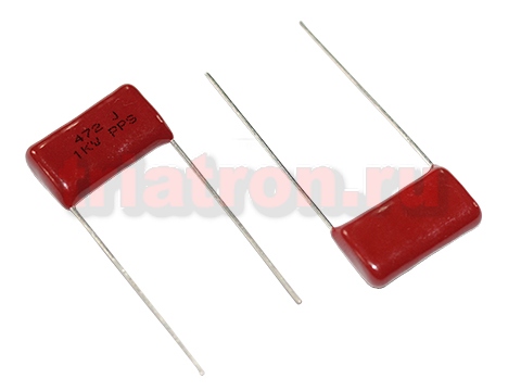 4700пф 1000в 5% (19х13х8) P=15 CBB-81 плен. конденсатор Crown ((19х13х8) Р=15)