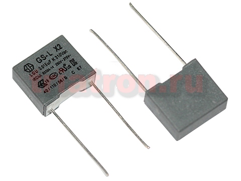 0,015мкф 310VAC 10% (13х5х11) Р=10 Class X2-MKP плен. конденсатор JGS X2153K31L10LL ((13х5х11) Р=10)