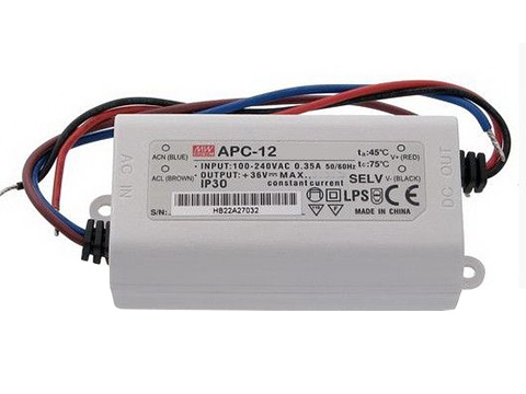 APC-12-350, CASE APC/APV-12/16, Источник питания LED, MW
