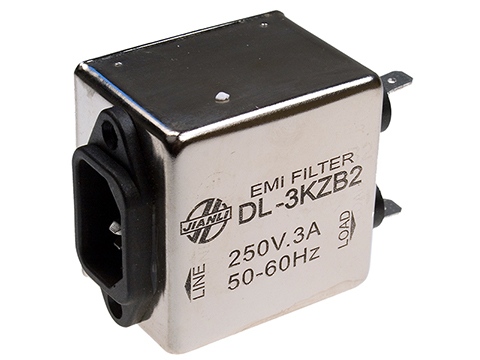 DL-3KZB2, сетевой фильтр 3А,250В, JIANLI