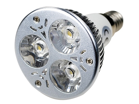 LED LAMP E14 3X1W 220В WW, Лампа светодиодная E14 3x1W 220В цвет теплый белый, SLX