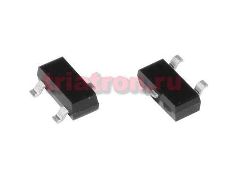 BC807-16,215 (45В 0.5А) SOT-23-3 транзистор биполярный NXP
