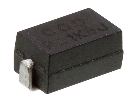 1,8ком SMF 2W 5% SMD проволочный резистор 2-1879011-3