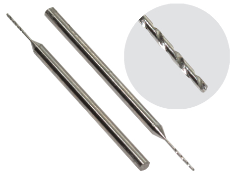сверло по металлу 0,6мм хвостовик 2,34мм твердосплавное для печатных плат