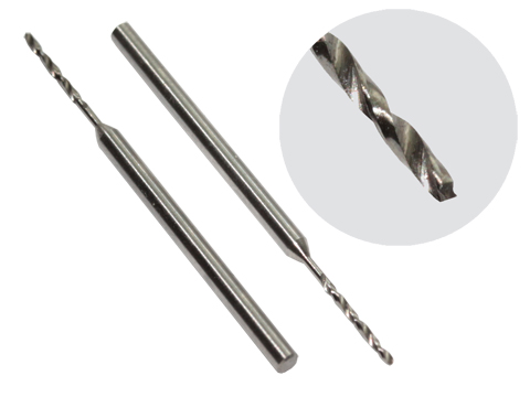 сверло по металлу 1,0мм хвостовик 2,34мм твердосплавное для печатных плат